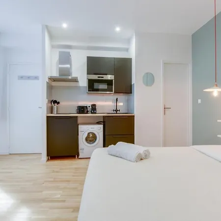 Hypercentre - Gares - Superbe Studio Cozy Apartamento Lille